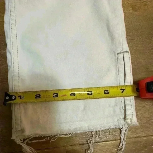 Free people distressed white jeans - Picture 12 of 12